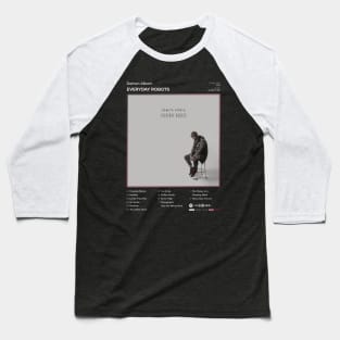 Damon Albarn - Everyday Robots Tracklist Album Baseball T-Shirt